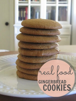 Healthy Soft Gingerbread Cookies