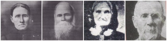four pictures of DaNelle's ancestors