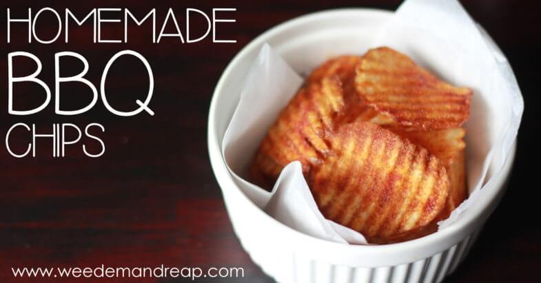 Homemade BBQ Chips!