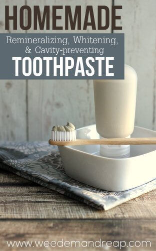 Homemade Remineralizing & Whitening Toothpaste Recipe