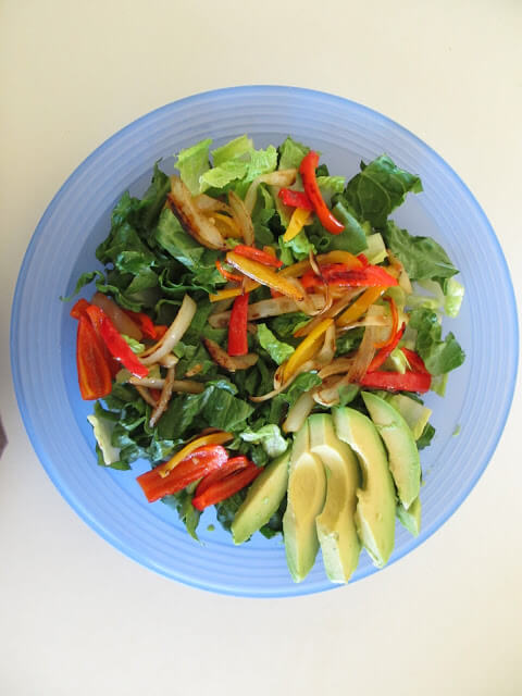 Simple Fajita Salad