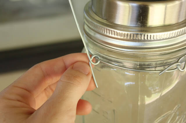 How to make a Mason Jar Solar Lamp!