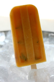 peach lavender popsicle