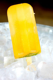 orange rosemary popsicle