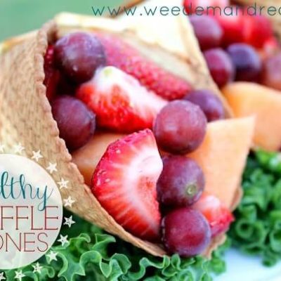 Healthy Waffle Cones