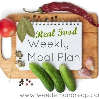 Weekly Meal Plan 6/9/2013