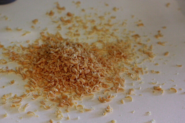 grated soap