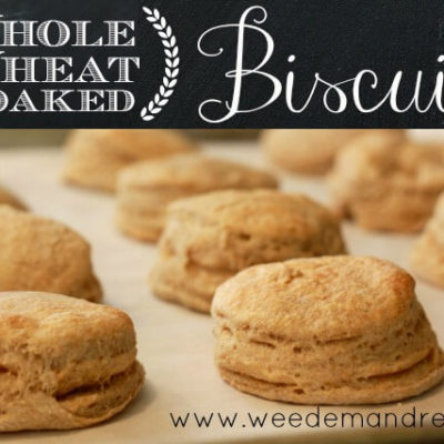 Recipe: Whole-Wheat Soaked Biscuits