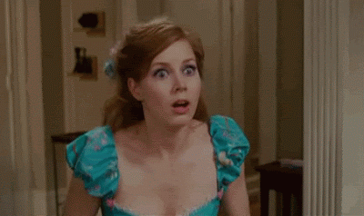 Amy Adams happy and excited gif