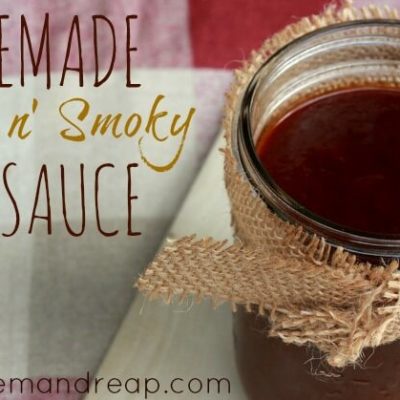 Recipe: Homemade Sweet n’ Smoky BBQ Sauce
