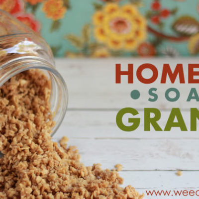 Recipe: Homemade Soaked Granola