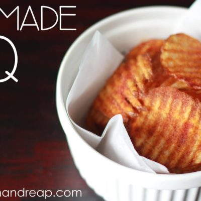 Homemade BBQ Chips