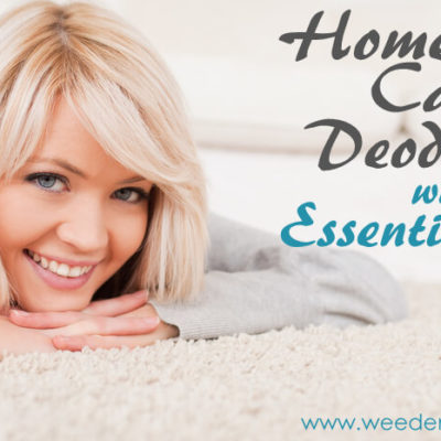 Homemade Carpet Deodorizer {with essential oils}