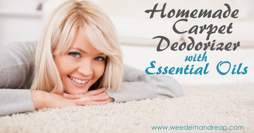 Homemade Carpet Deodorizer with Essential Oils!