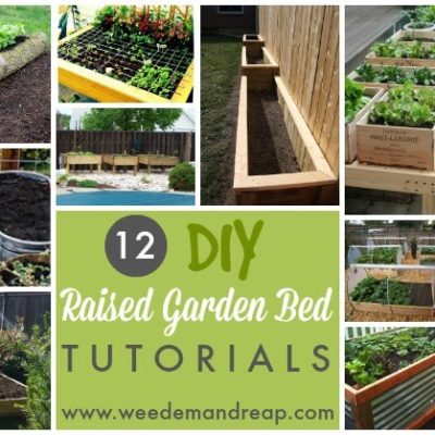 12 DIY Raised Garden Bed Tutorials