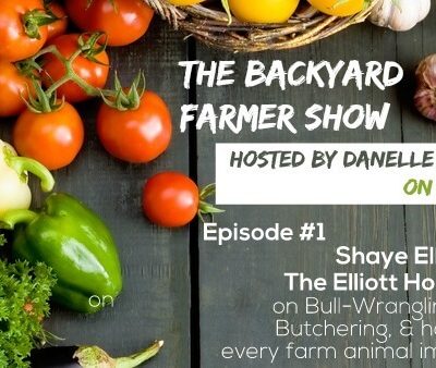 Introducing my new Radio Show, The Backyard Farmer!