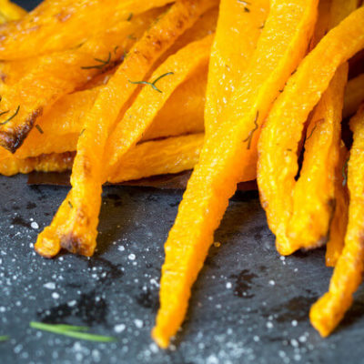 Dill Butternut Squash Fries |  RECIPE