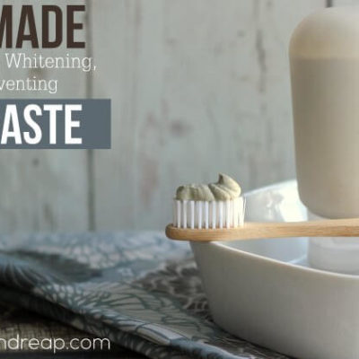 Homemade Remineralizing & Whitening Toothpaste Recipe