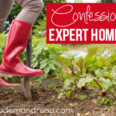 Confessions of an Expert Homesteader!