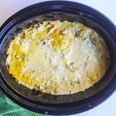 RECIPE | Crockpot White Chicken Enchiladas