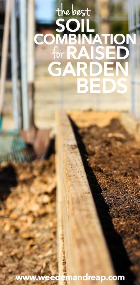 The BEST Soil Combination for Raised Garden Boxes | Weed 'Em and Reap