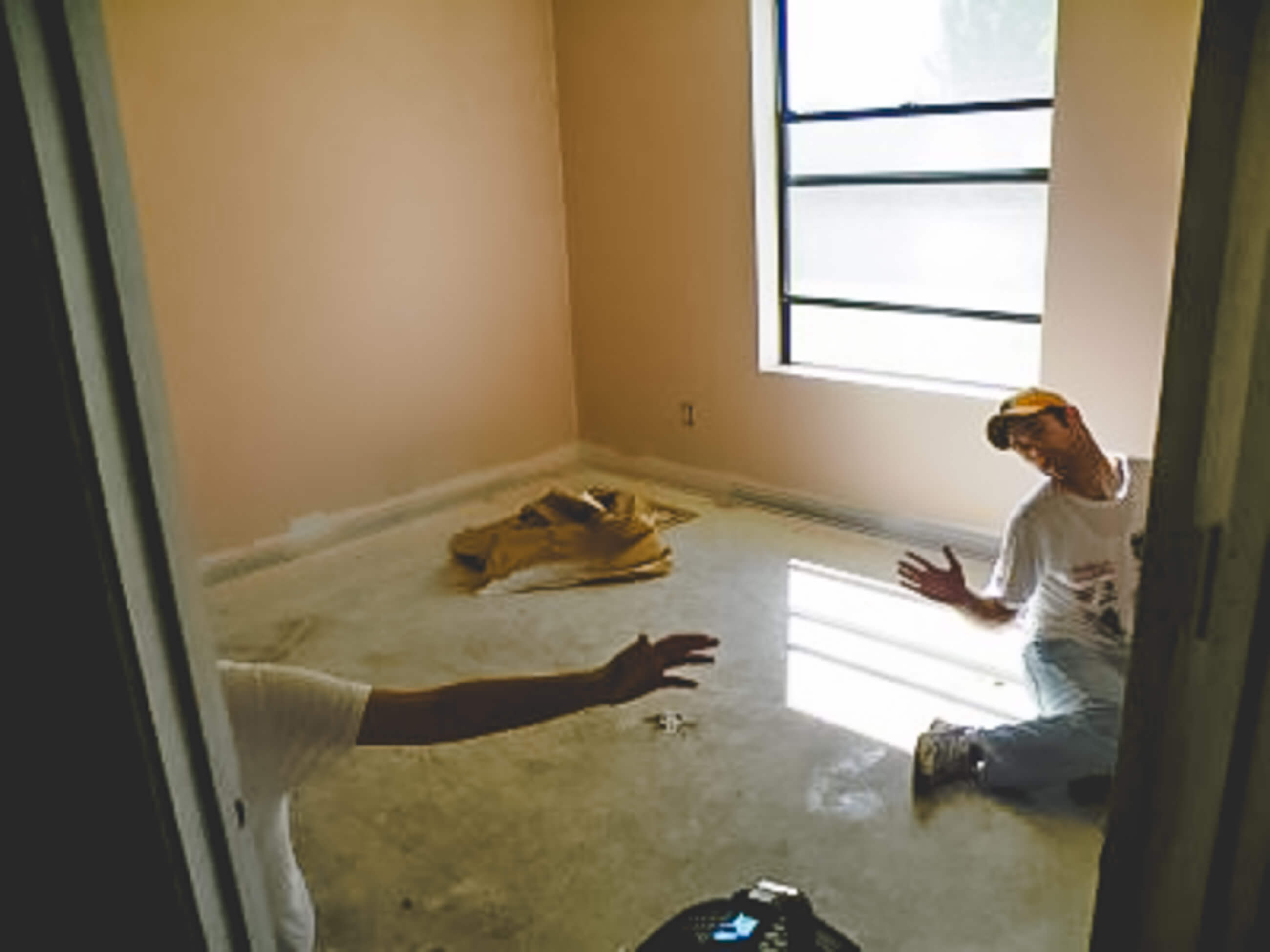 Painting bedroom pink