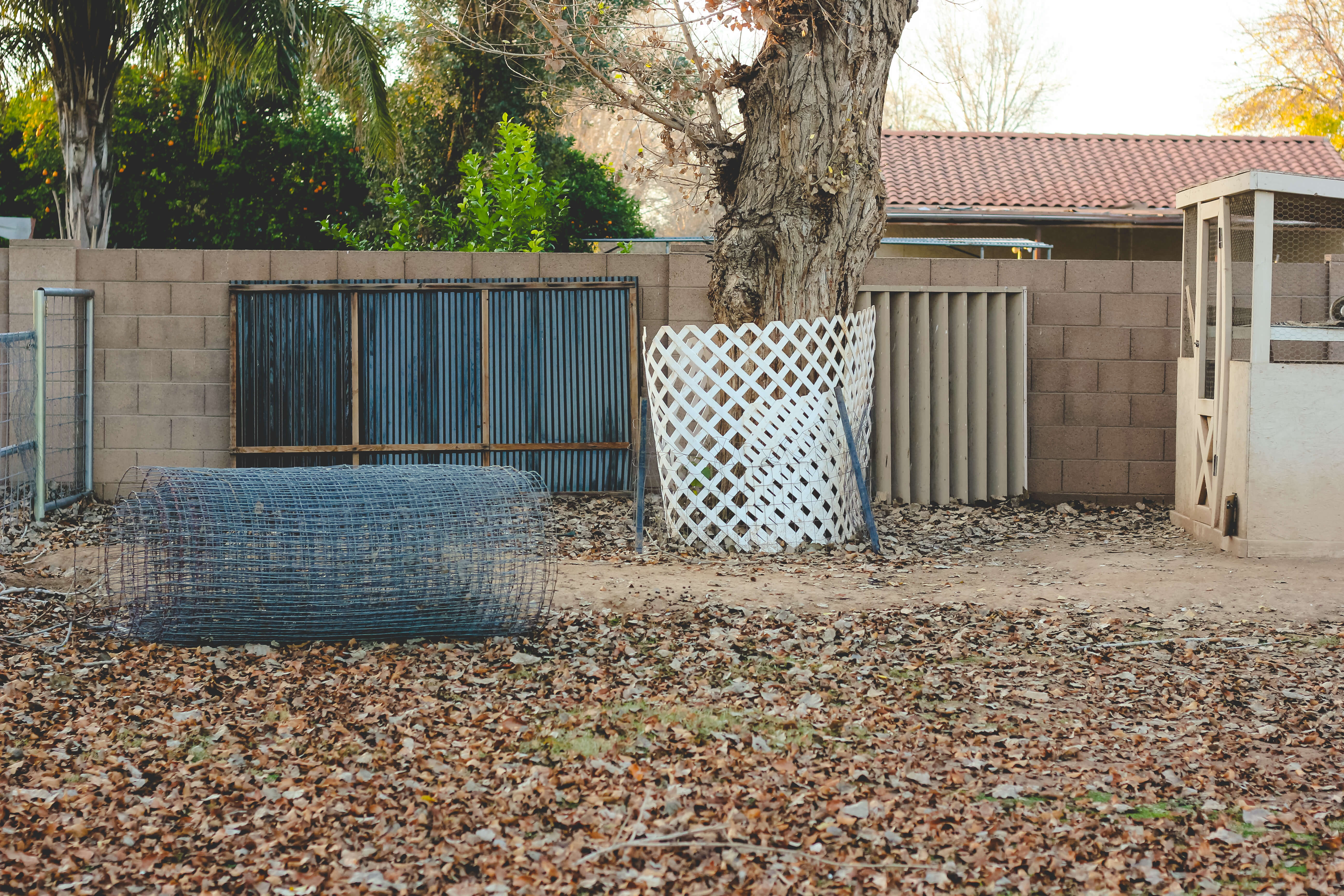 Fencing for goat pens